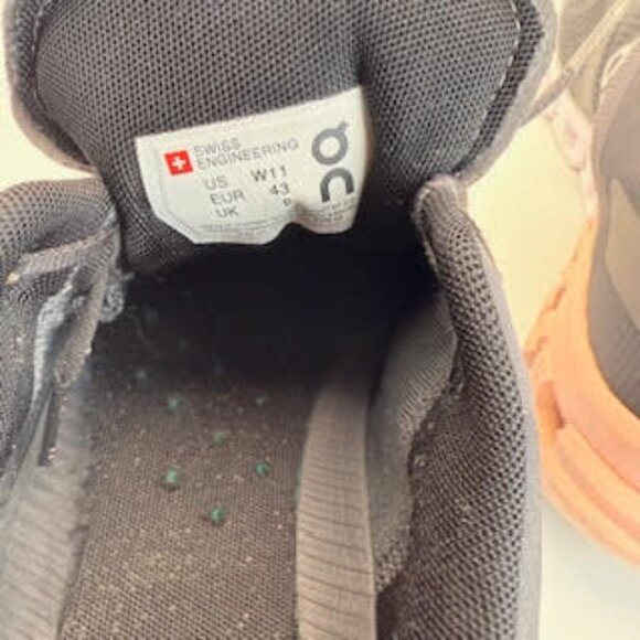 On Running Cloudswift Sneakers Gray Peach CloudTec® Lightweight Trainers WMS 11 - Picture 10 of 11